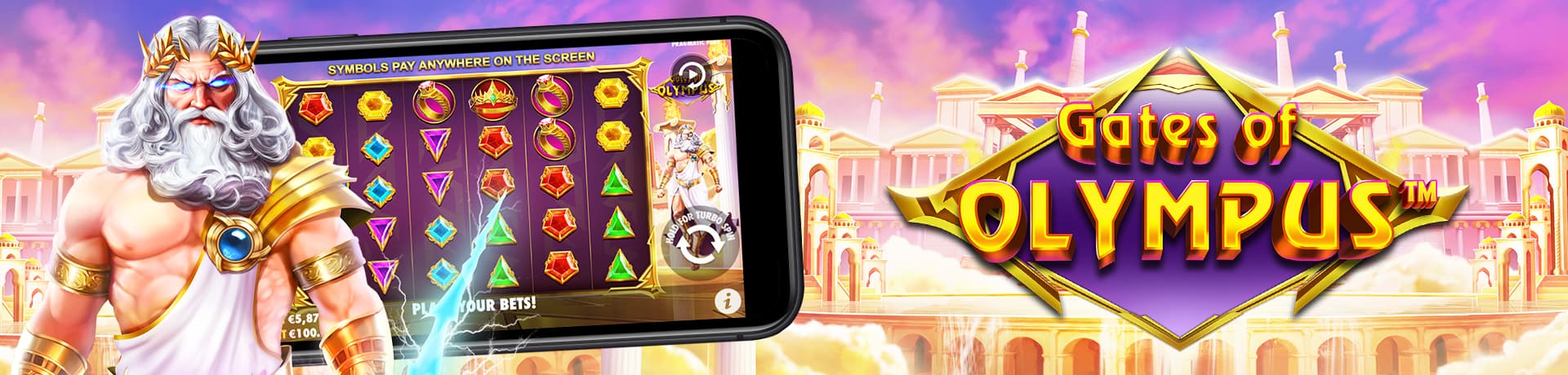 Gates of Olympus — slot banner