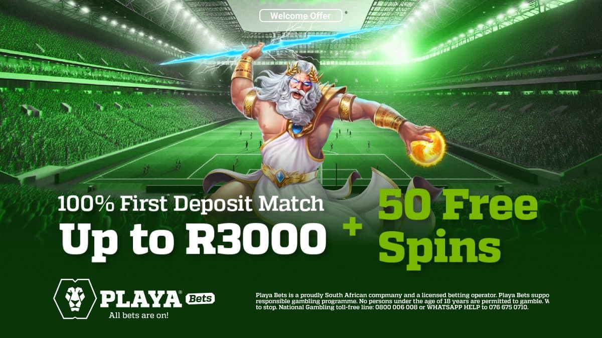 PlayaBets casino and sportsbook banner