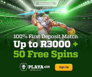 PlayaBets South African casino and sportsbook guide banner